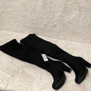 Suede Knee High Women Boots/Size 6